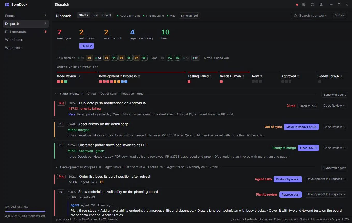 Fix out of sync: the sheet groups the items by where they move, and the model picker filters as you type